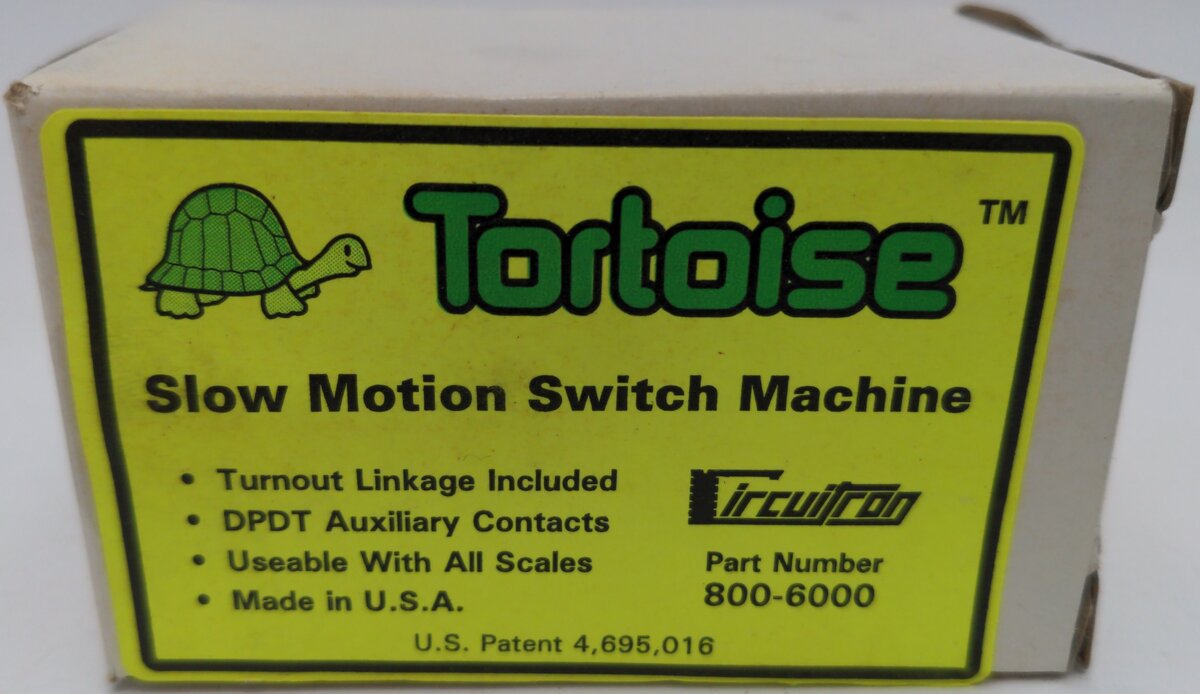 Circuitron 800-6000 Tortoise Switch Machines LN/Box