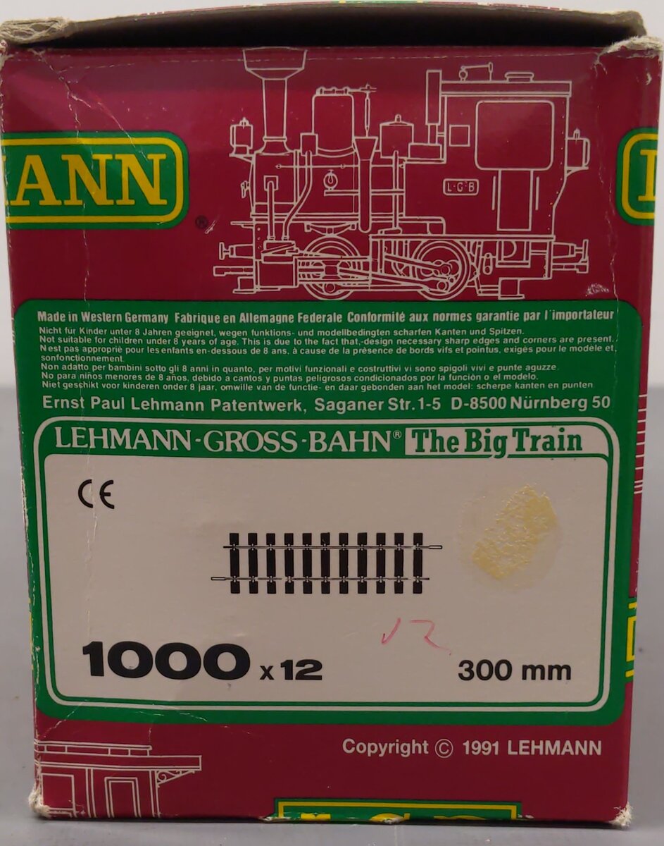 LGB 1000 G Scale 12