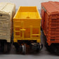 Lionel O Gauge Assorted Freight Cars; 348425, 25000,3656,3472, 6121 [5] VG