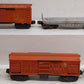 Lionel O Gauge Assorted Freight Cars; 348425, 25000,3656,3472, 6121 [5] VG