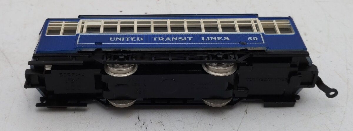 AHM 5301F HO Scale United Transit Lines Birney Trolley #50 EX/Box