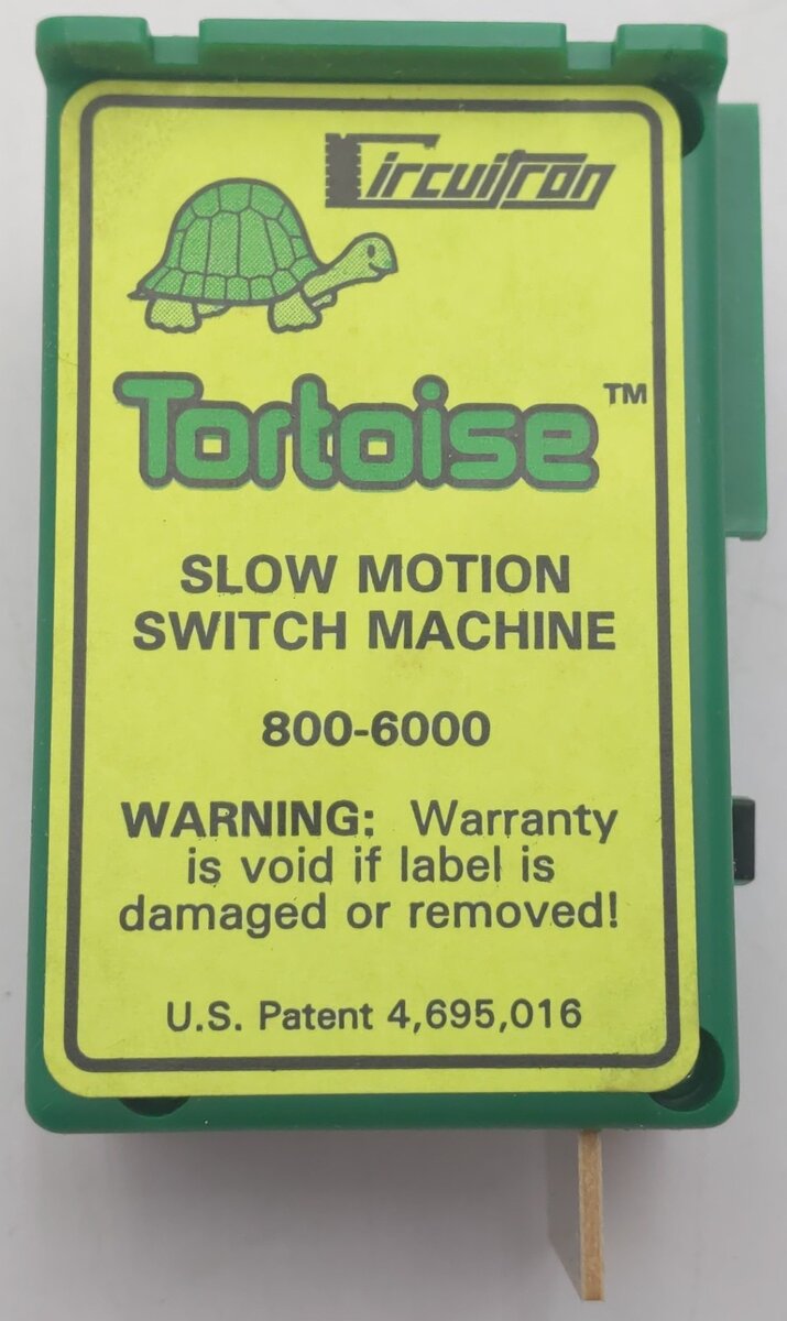 Circuitron 800-6000 Tortoise Slow Motion Switch Machine LN/Box