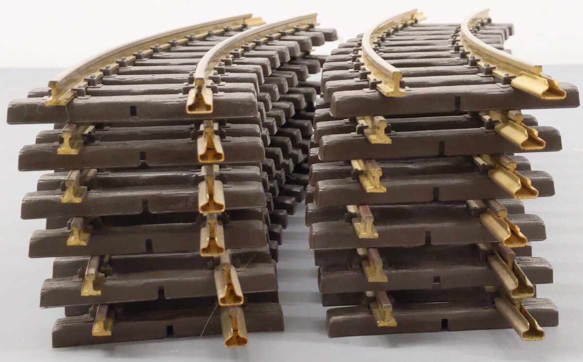 LGB 1100 G Scale 30 Degree Curved Track Sections (12) EX/Box