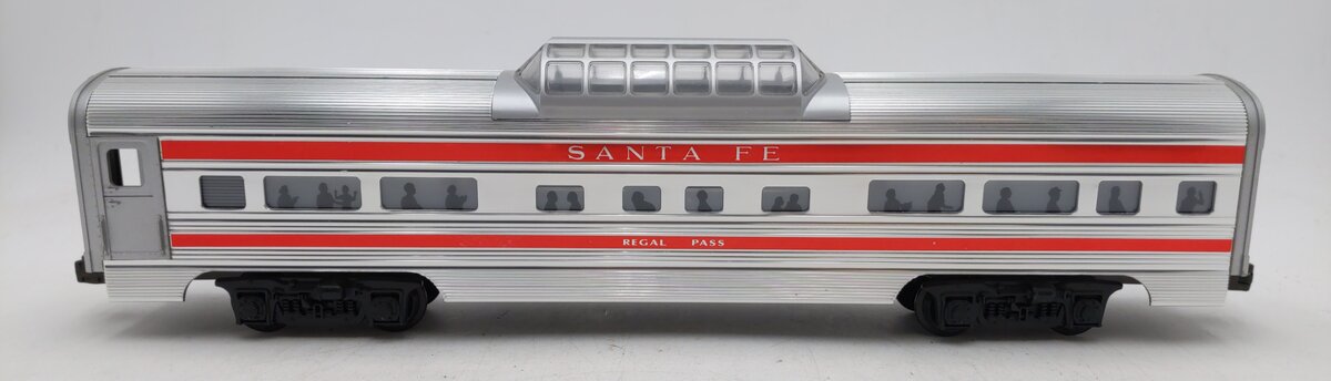 Weaver O Gauge Santa Fe Dome Passenger Car EX