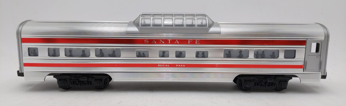 Weaver O Gauge Santa Fe Dome Passenger Car EX