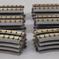 MTH O Gauge RealTrax Straight And Curved Track Sections [24] EX