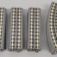 MTH O Gauge RealTrax Straight And Curved Track Sections [24] EX