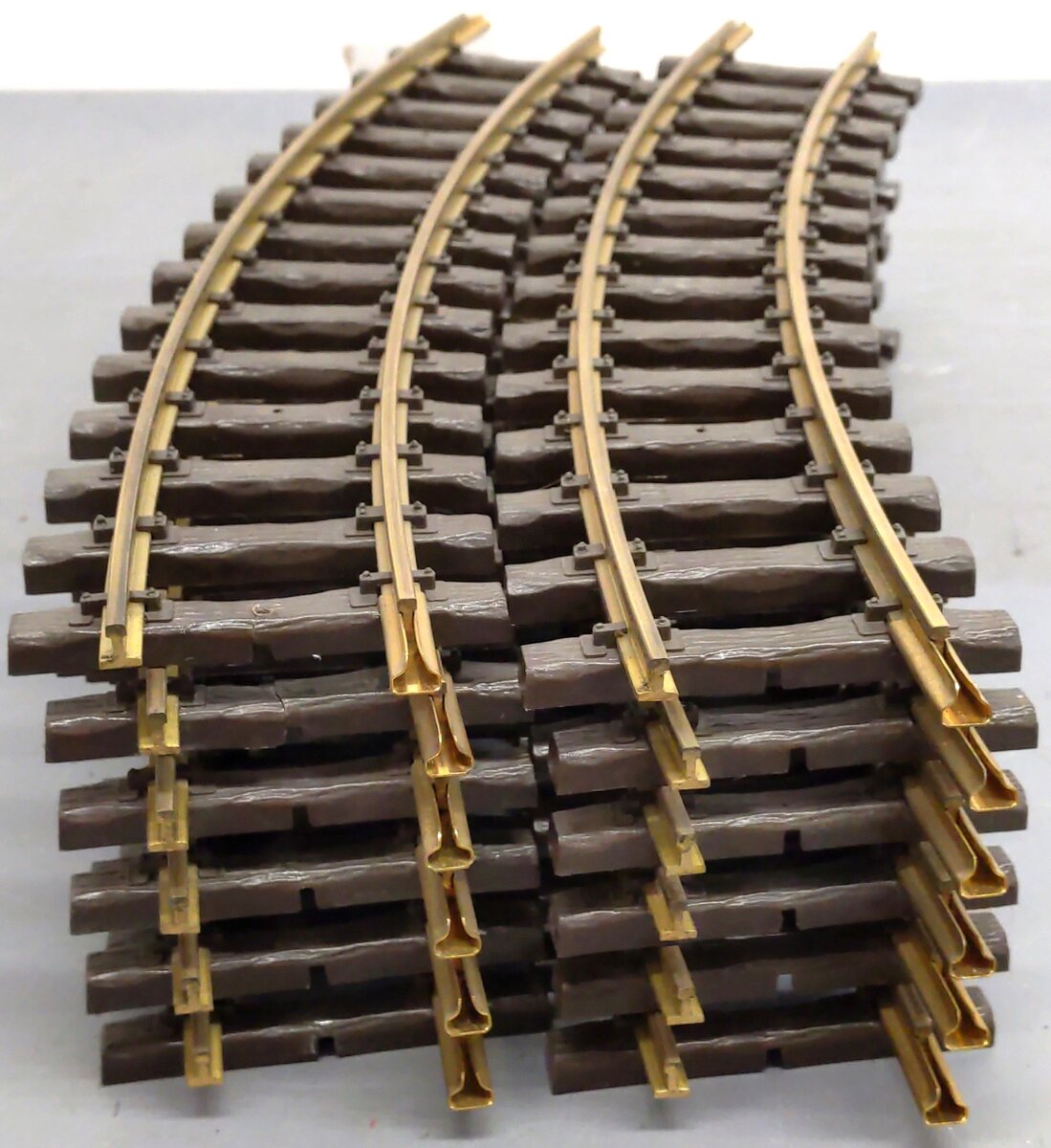 LGB 1500 G Scale Wide Radius Curved Track Sections (12) VG/Box