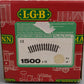 LGB 1500 G Scale Wide Radius Curved Track Sections (12) VG/Box
