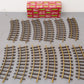 LGB 1100 G Scale 30 Degree Curved Track Sections (12) VG/Box