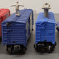 Lionel O Gauge Assorted Freight Cars; 3530, 3424, 6480, 3357, 3419x2 [6] VG