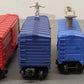 Lionel O Gauge Assorted Freight Cars; 3530, 3424, 6480, 3357, 3419x2 [6] VG