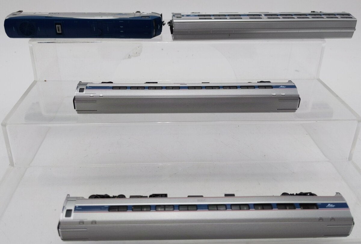 Kato 106-6285 N Scale Amtrak Passenger Train Set (Set of 4) LN/Box