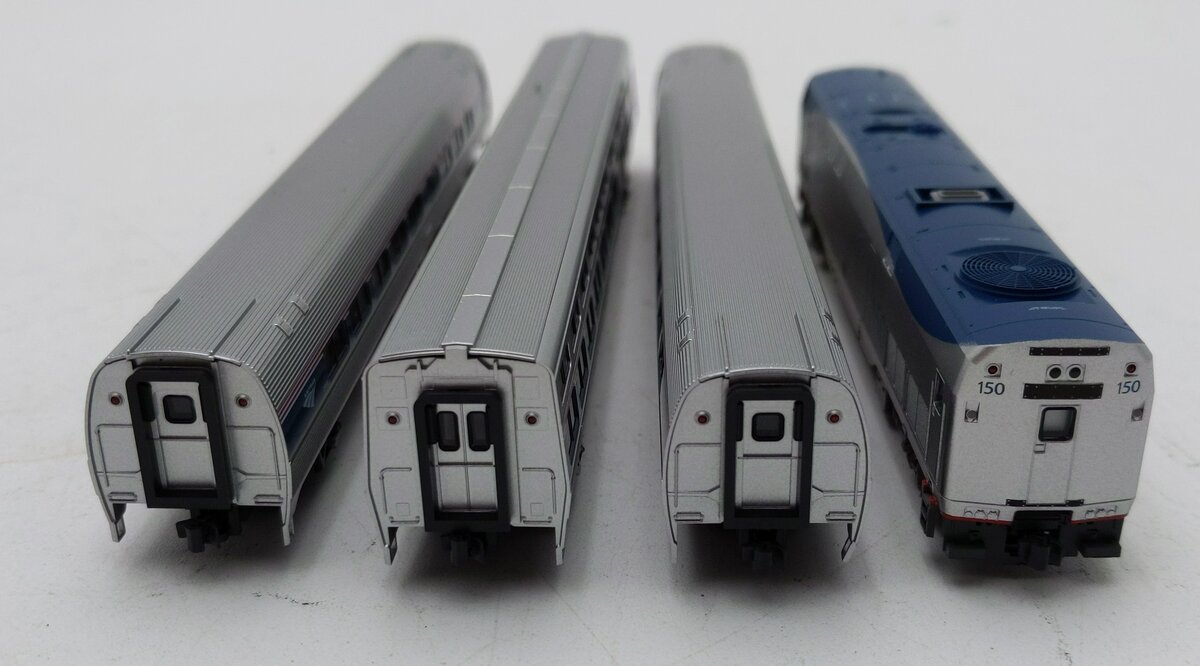 Kato 106-6285 N Scale Amtrak Passenger Train Set (Set of 4) LN/Box