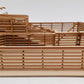 Generic S Scale Laser-cut Wooden Stock Pen Kit (Assembled) EX
