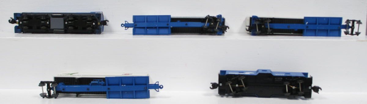 American Models BSSC1 Conrail Trailer Hauler S Gauge Freight Train Set LN/Box