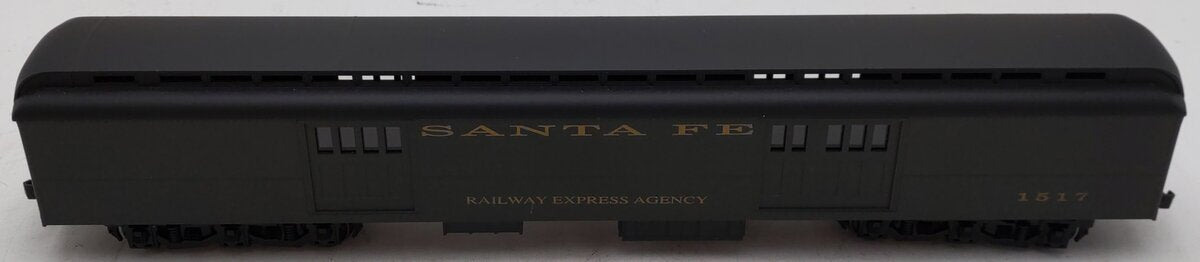 American Models S Scale Santa Fe Baggage Passenger Car #1517 EX/Box