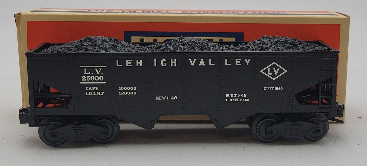 Lionel 6-27719 O Lehigh Valley Celebration Series Hopper Car #25000 NIB