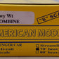 American Models S Scale Santa Fe Combination Passenger Car #3382 EX/Box