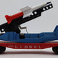 Lionel 6650 Vintage O IRBM Rocket Launcher VG