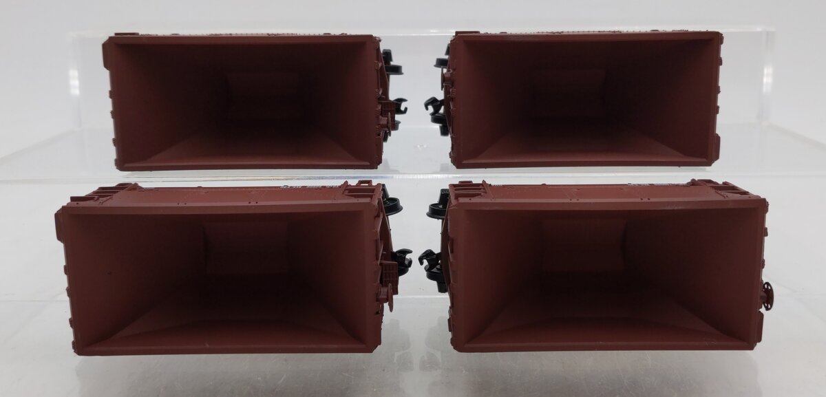 Walthers 932-4408 HO Scale Undecorated (Data Only) Ore Cars (Pack of 4) EX/Box