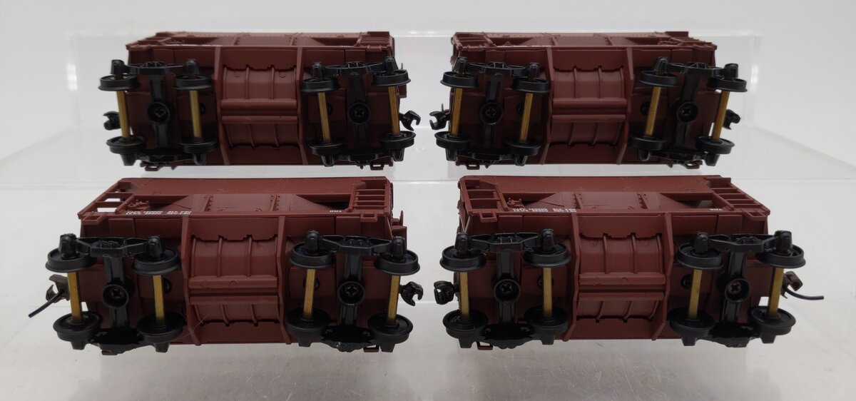 Walthers 932-4408 HO Scale Undecorated (Data Only) Ore Cars (Pack of 4) EX/Box