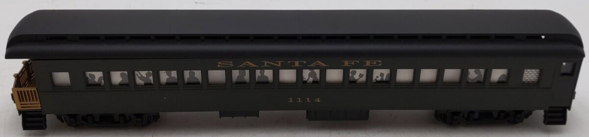 American Models S Scale Santa Fe Observation Passenger Car #1114 EX/Box