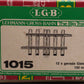 LGB 10150 G Scale 6" Brass 1/2 Straight Track Sections (12) VG/Box