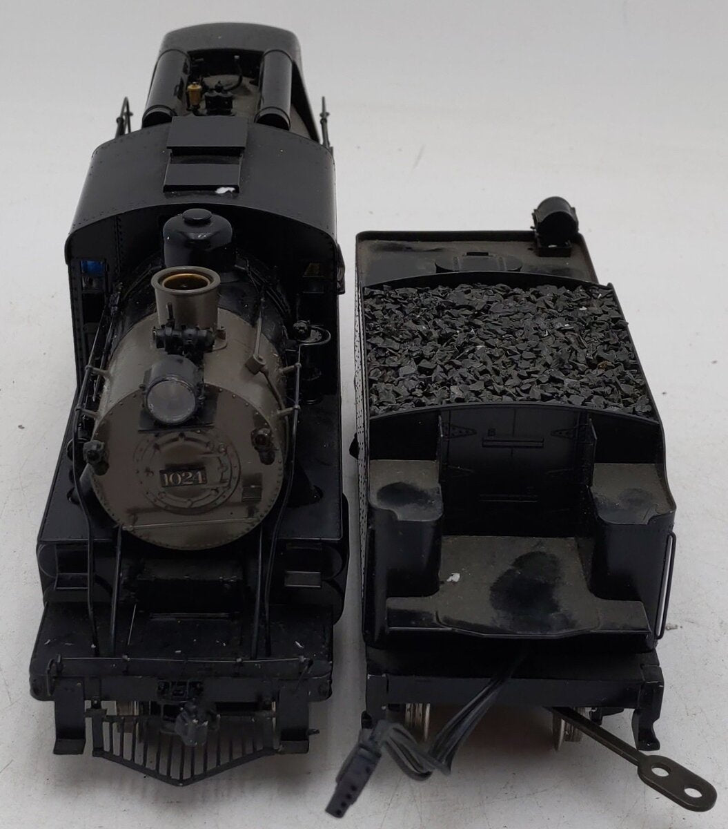 Williams 5016 Lackawanna 4-6-0 Camelback Steam & Tender #1024 (3-Rail) VG/Box