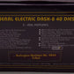 MTH 9244 Burlington Northern Dash-8 Diesel Engine w/Electronic Horn #9244 EX/Box