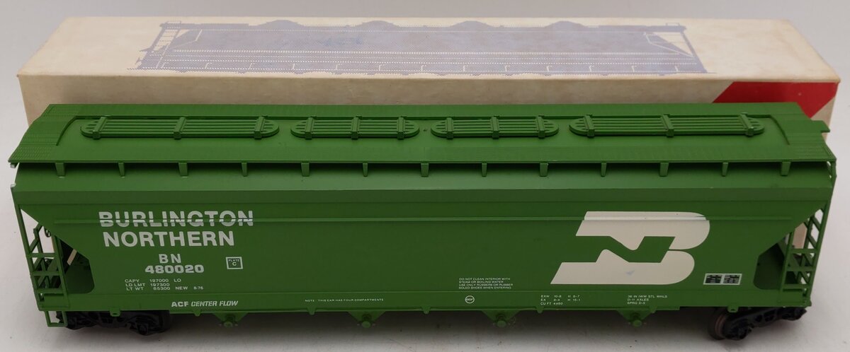 Weaver 1541 O Gauge BN 480020 4-Bay Covered Hopper/Box