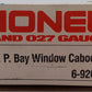Lionel 6-9268 O Gauge Northern Pacific Bay Window Caboose EX/Box