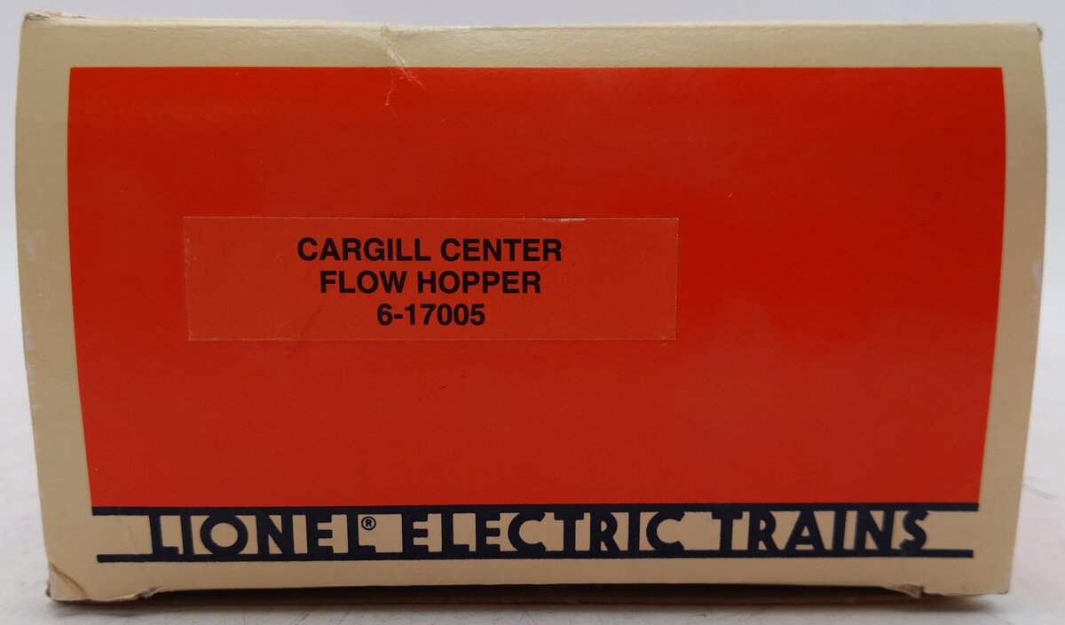 Lionel 6-17005 O Gauge Cargill 2-Bay Center Flow Hopper #17005 EX/Box