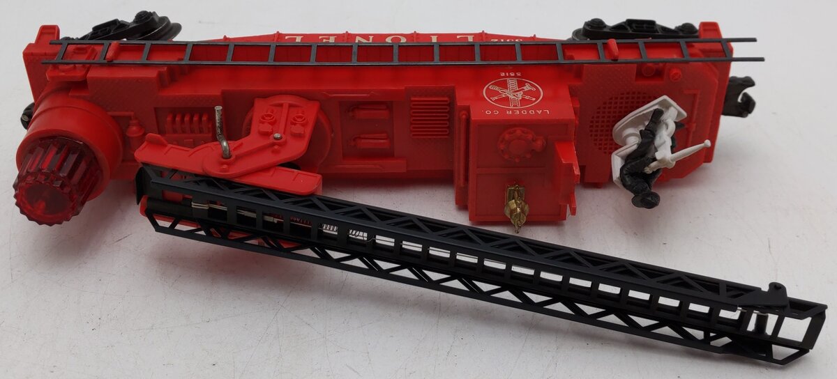 Lionel 3512 Vintage Fire Ladder Car with Ladder EX
