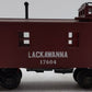 Lionel 6-17604 O Gauge Delaware, Lackawanna & Western Standard Caboose EX/Box