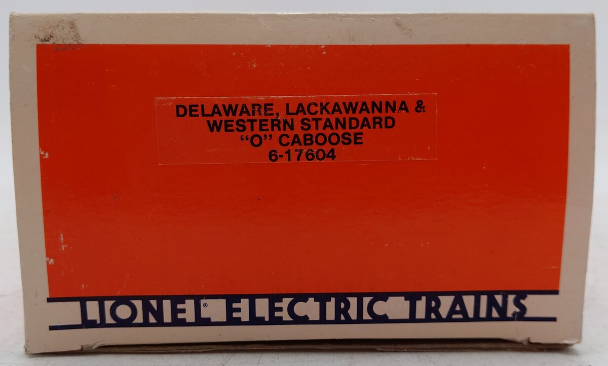 Lionel 6-17604 O Gauge Delaware, Lackawanna & Western Standard Caboose EX/Box