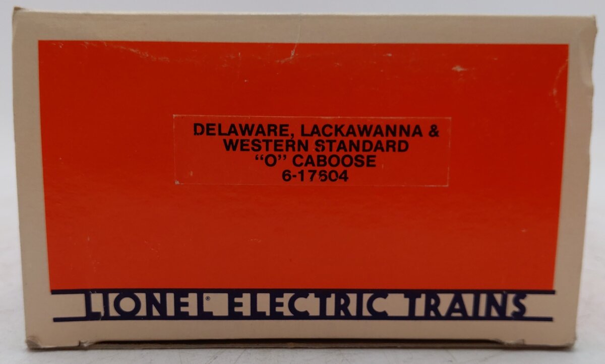 Lionel 6-17604 O Gauge Delaware, Lackawanna & Western Standard Caboose EX/Box