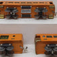 MTH 10-8042 O Orange 710 Series Passenger Car Set (Set of 3) EX