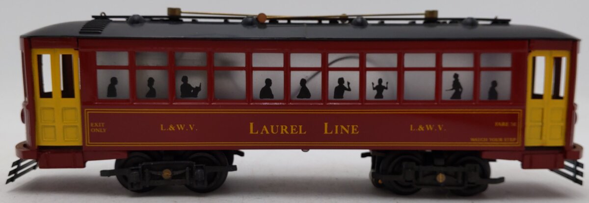 Bowser O Gauge Laurel Line Trolly Car VG/Box