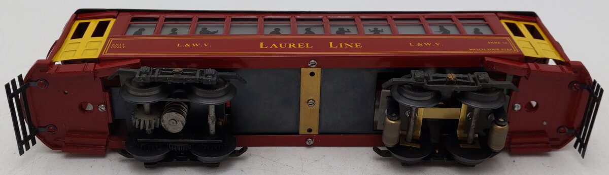 Bowser O Gauge Laurel Line Trolly Car VG/Box
