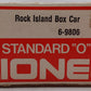 Lionel 6-9806 O Gauge Rock Island Boxcar #9806 VG/Box