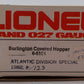 Lionel 6-6101 O Gauge Burlington Northern Covered Hopper EX/Box