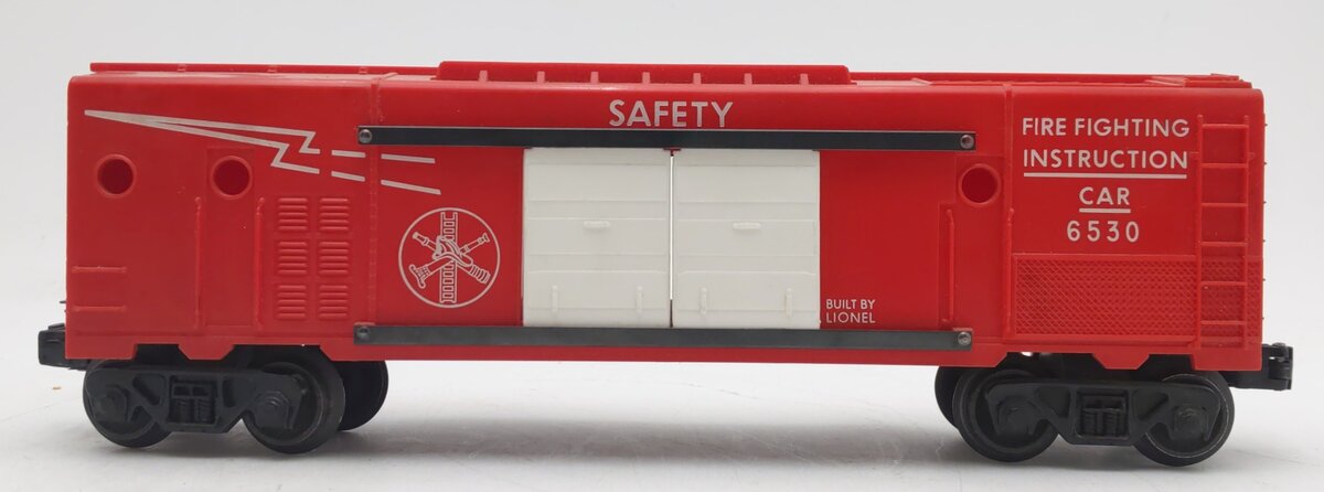 Lionel 6530 Vintage O Firefighting Instruction Car EX/Box