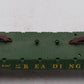 K-Line K6620 O Gauge Reading TCA-1989  Flatcar w/ Civil War Cannons VG/Box