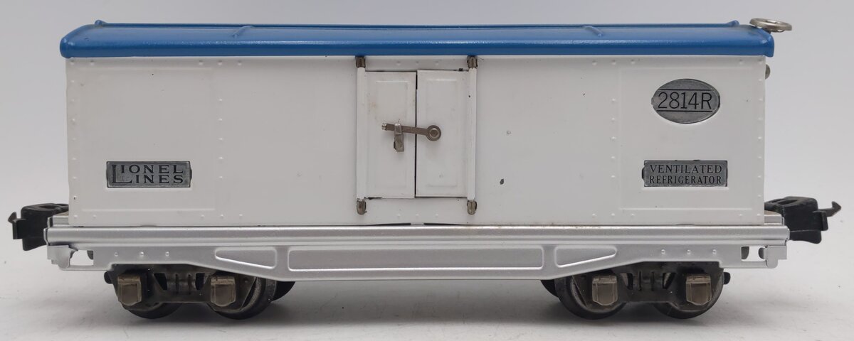 Lionel 2814R VIntage O Prewar Tinplate Refrigerator Car