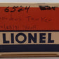 Lionel 6524 Vintage O Borden's Milk Tank Car- Orig. Sold by Madison Hardware EX