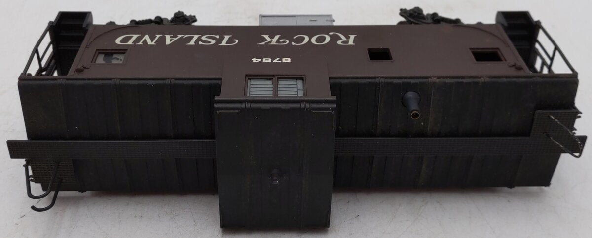 Lionel O Gauge Custom Built Rock Island Caboose Car #8784/Box