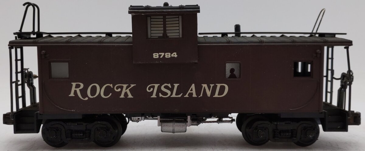 Lionel O Gauge Custom Built Rock Island Caboose Car #8784/Box