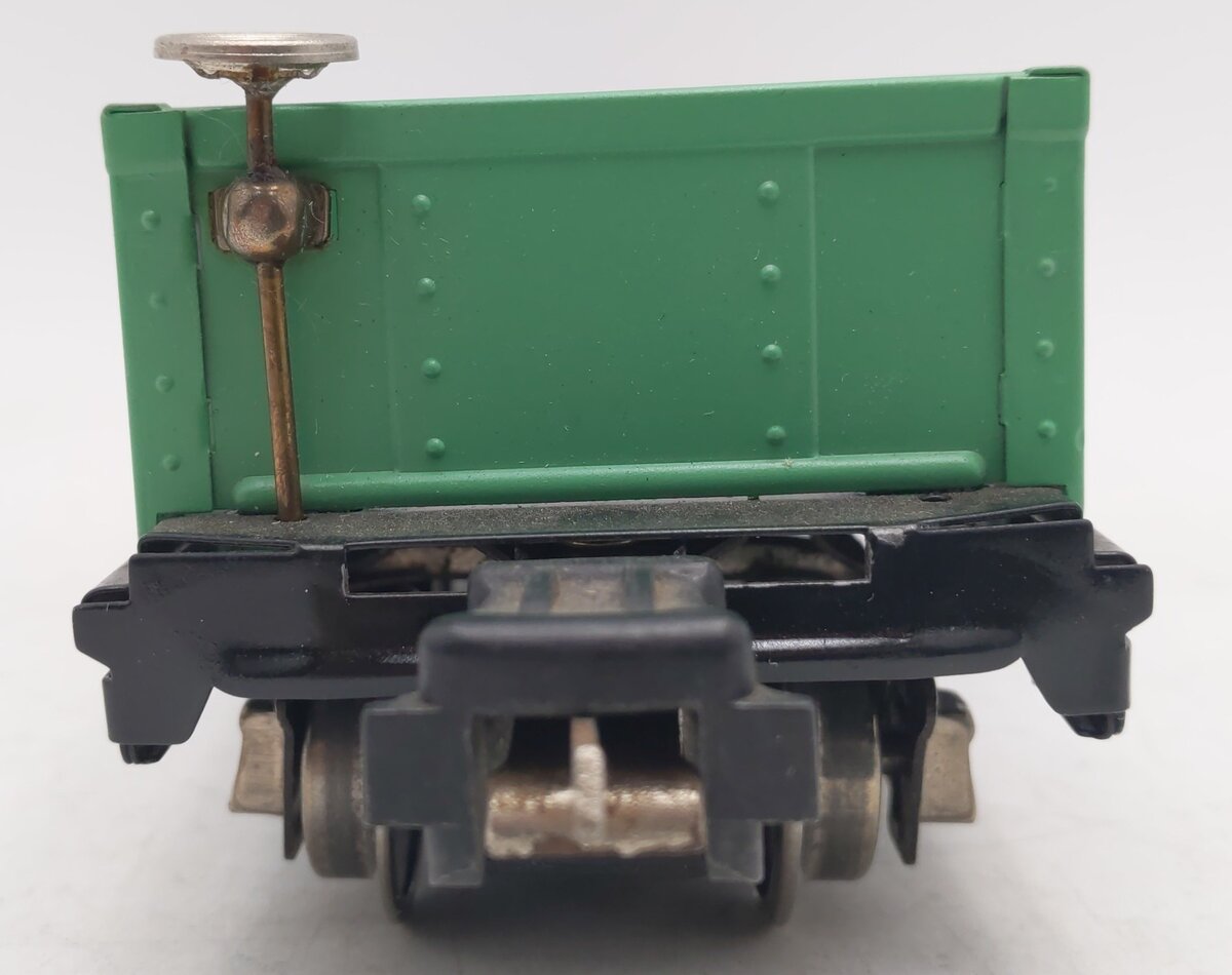 Lionel 2812 Vintage O Prewar Lionel Lines Green Gondola w/ Log Load