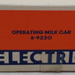 Lionel 6-9220 O Gauge Borden Operating Milk Car #9220 with Platform VG/Box